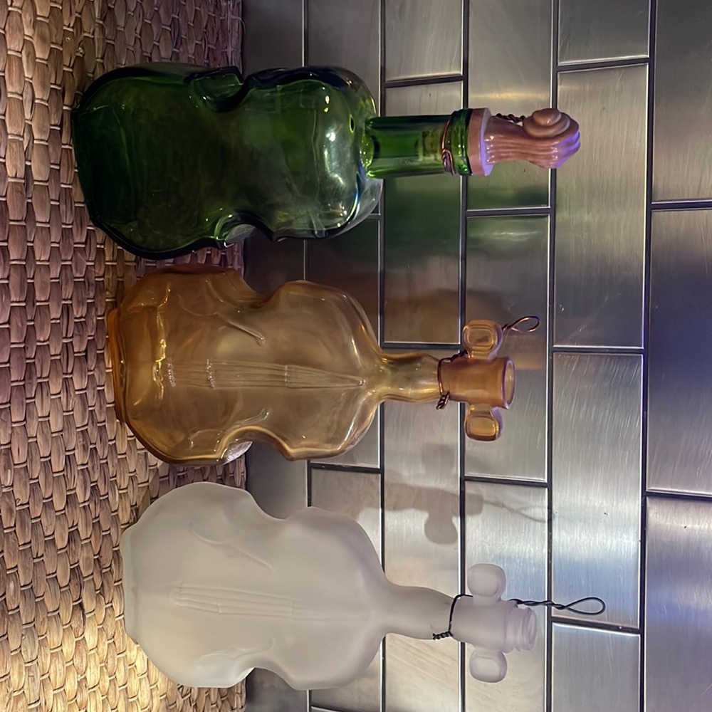 Antique violin white bottle is the only one left